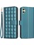 Bınfen Renk Samsung Galaxy A05 4g Deri Kılıf Katlanır Stand Telefon Kapağı-Yeşil (Yurt Dışından) 1