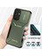 Samsung Galaxy A15 4g/5g Kılıf Pc+Tpu Darbeye Dayanıklı Telefon Kapağı Slayt Kamera Lens Koruması-Yeşil (Yurt Dışından) 4