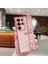 Samsung Galaxy S24 Ultra Kılıf Love Hearts Tasarım Tpu Telefon Kılıfı Bileklik Kickstand-Pembe (Yurt Dışından) 1
