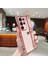 Samsung Galaxy S24 Ultra Kılıf Love Hearts Tasarım Tpu Telefon Kılıfı Bileklik Kickstand-Pembe (Yurt Dışından) 2