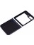 X-Level Samsung Galaxy Z Flip6 5g Manyetik Kickstand Katlanır Telefon Kılıfı Pu Deri Kaplamalı Pc Kapak-Koyu Mavi (Yurt Dışından) 4