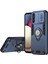 Samsung Galaxy M54 5g Kılıf Halka Kickstand Pc+Tpu Telefon Kılıfı, Slayt Lensli Koruma-Mavi (Yurt Dışından) 1