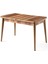 Milano Mdf Açılır Mutfak Masa 6 Lı Sandalyeli Takım 75x130cm 5