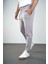 Kingbrich Beli Lastikli Baskılı Cepli Slim Fit Kalıp Erkek Alt Eşofman 2