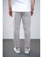 Kingbrich Beli Lastikli Baskılı Cepli Slim Fit Kalıp Erkek Alt Eşofman 3