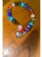 Çin Takvimi Burçları Çharm 7 Çakra Doğal Taş Bileklik Hand Made El Işi Feng Shui Ejderha Yılı Koruyucu Hayvan Keçi Goat Objeli 5