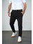 Kingbrich Beli Lastikli Baskılı Cepli Slim Fit Kalıp Erkek Alt Eşofman 1
