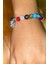 Çin Takvimi Burçları Çharm 7 Çakra Doğal Taş Bileklik Hand Made El Işi Feng Shui Ejderha Yılı Koruyucu Hayvan Monkey Maymun Objeli 5