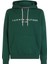 Erkek Tommy Logo Baskılı Sweatshirt-Yeşil 5