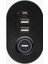 Akım Korumalı Priz Masa Kenarı Ayarlanabilir 3 Priz + 2 USB + 1 Type C Güç Düğmeli Girişli Priz Ftr-19 5