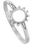 Çelik Silver Güneş Model Bayan Yüzük EV35BY 1