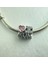 Zeyyn Sılver 925 Ayar Gümüş I Love Mom Taşlı Charm 3