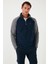 Slim Fit Yarım Fermuarlı Polar Erkek Polar 5906055 4