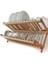 Bambu Bulaşık Sepeti Bambu Tabaklık Bulaşıklık 42 cm Bambu Bulaşık Sepeti Bambu Tabaklık 2