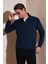 Pamuklu Regular Fit Kazak Erkek Kazak 456112 Br 1