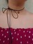 Kore Ipi Bağlamalı Choker Ip Yıldız Kolye Y2K 4
