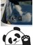 El Sallayan Panda Resmi Oto Araba Cam Sticker Çıkartma Bilgisayarlar,kamyonlar, Motosikletler Için 3