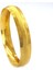 Altın Kaplama Dikey Çizgili 1 cm Bilezik BLZ-3067 1