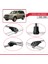 Toyota Land Cruiser 2003-2009 Arası ile Uyumlu Ace-1 Ara Atkı Tavan Barı Gri 4