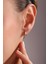 Altın Düz Oval Halka Küpe 1 cm 3mm 2