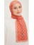 Trend B.Janjan Şal 87 - Turuncu Dama Desen 1