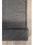 Antrasit Kaymaz Taban Yıkanabilir Dekoratif Kilim Yolluk K5109 5