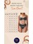 Moda Düz Atma Kap Üçgen Normal Bel Slip Lacivert Üçgen Simli Regular Bikini Takımı 5