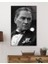 Atatürk Portre Dikey Cam Tablo Büyük Tablo Ev Ve Ofis Dekoru 2