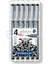 Pigment Liner Siyah Çizim Kalemi 4+2 Set 2