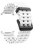Samsung Galaxy Watch Ultra (47MM) Delikli Tokalı Silikon Kordon 1