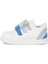 Lunce Cırtlı Işıklı Erkek Bebek Spor Ayakkabı Beyaz - Mavi 2