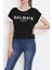 Baskılı T-Shirt Siyah - 16553.1567. 3