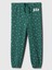 Kız Bebek Yeşil Gap Logo Fleece Jogger Eşofman Altı 1