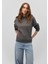 Kapüşonlu Gri Sweatshirt1S10191-86560 2