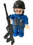 Özel Kuvvetler Mini Polis Figür Seti Minifigür Yapı 8 cm 1