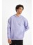 Rick and Morty Boxy Fit Kapüşonlu Sırt Baskılı Sweatshirt C6510AX24AU 5