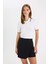 Regular Fit Polo Yaka Düğmeli Basic Düz Kısa Kollu Triko Kazak D3300AX24AU 3
