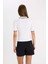 Regular Fit Polo Yaka Düğmeli Basic Düz Kısa Kollu Triko Kazak D3300AX24AU 5