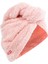 Yumuşak mikrofiber saç havlusu, yüzücüler için ideal, pembe renk 1
