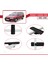 Renault Laguna (X56) Sw 1996-2000 Arası ile Uyumlu Basıc Model Universal Ara Atkı Tavan Barı Siyah 3 Adet 4