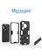 Huawei Pura 70 Pro / Huawei Pura 70 Pro Plus Matrix Serisi Armor Standlı Perfect Koruma Kılıf - Siyah AL3416 2