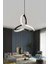 Avize – Venta Led Model – Siyah Kasa - Beyaz Işık 1