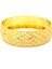 Bz 22 Ayar Altın Kaplama Baklava Desen Bilezik 2 cm BLZ-3035 5