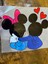 Ütü Ile Yapışan Mickey Mause ve Minnie Mause Transfer Baskı Arma 27X23 cm 1