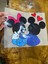 Ütü Ile Yapışan Mickey Mause ve Minnie Mause Transfer Baskı Arma 27X23 cm 3