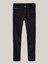 Tommy Hilfiger Erkek Tapered Slım Fıt Black Jean Pantolon 5