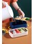 Lunch Box Ofis Okul Için Taşınabilir Çelik Sefer Tası Yemek Kutusu 3