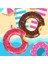 Tekno Trust Kahverengi 6-12 Yaş Donut Simit Şişme Deniz Havuz Simidi Çocuk Yüzme Simidi 80 cm 4
