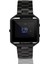 Fitbit Blaze Metal Çerçeve Kelebek Toka Üç Boncuk Paslanmaz Çelik Metal Saat Kordonu 1