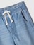 Kız Çocuk Açık Mavi Easy Wide Leg Jean Pantolon 2